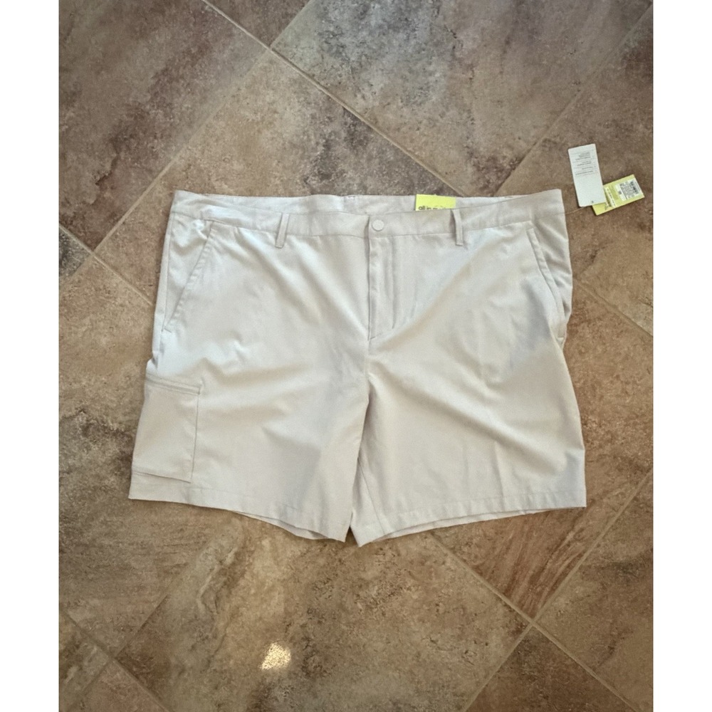 all in motion Men's Light Khaki Cargo Shorts